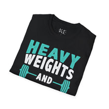 Load image into Gallery viewer, Heavy Weights and Protein Shakes Shirt

