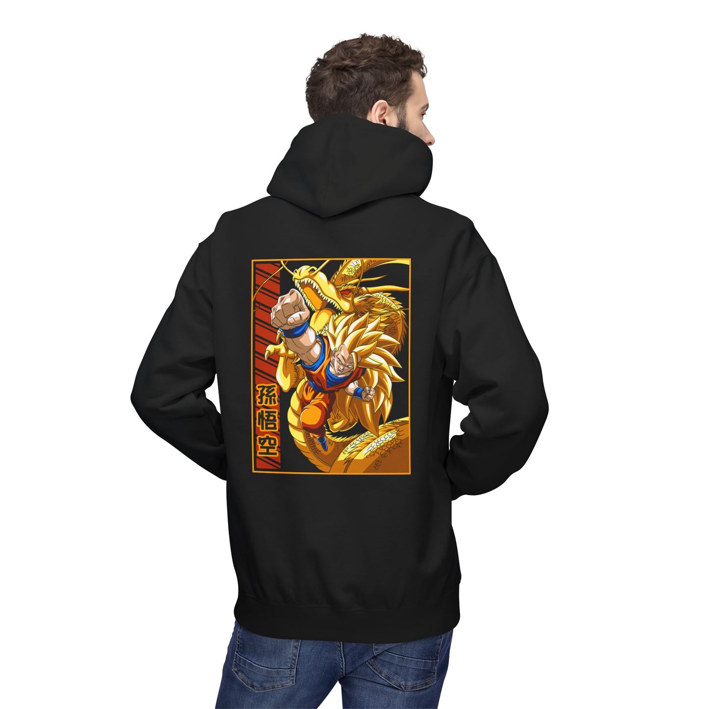 Saiyan 3 Midweight Softstyle Fleece Hoodie