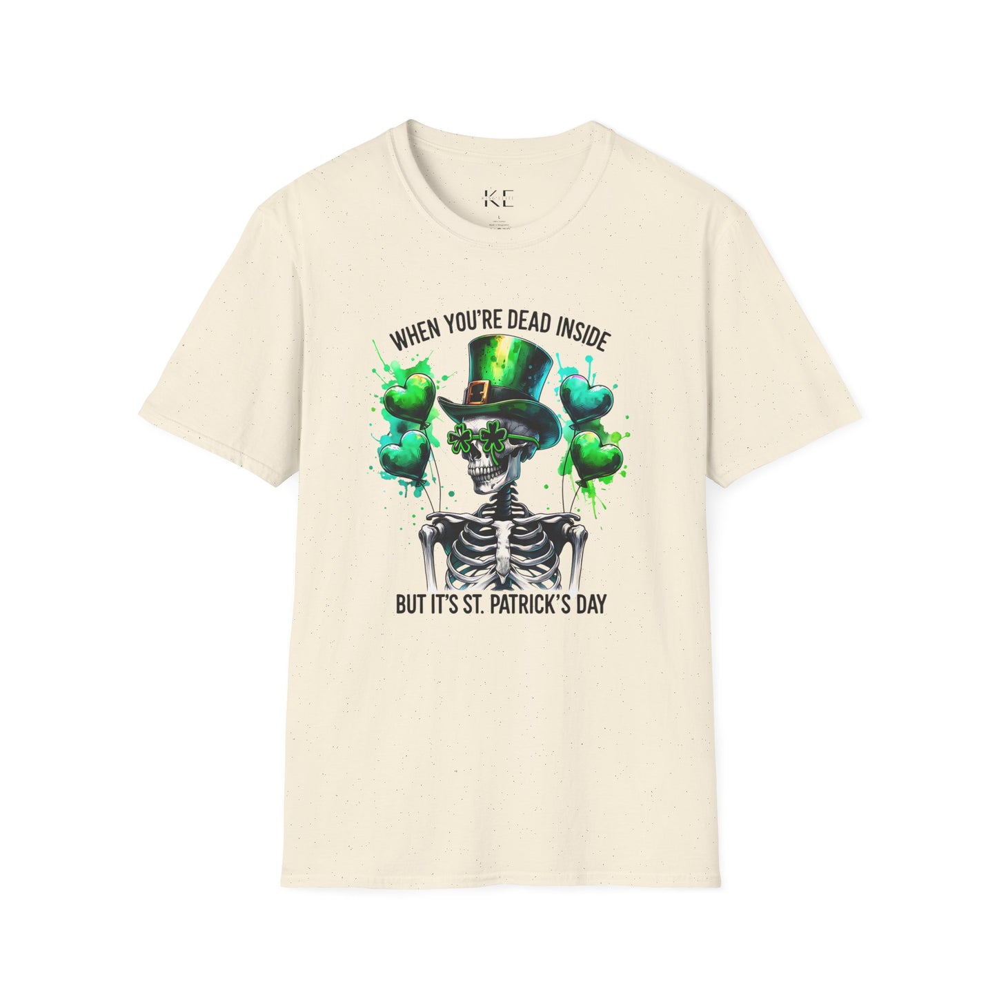 Dead Inside But It's Saint Paddy's Day Shirt