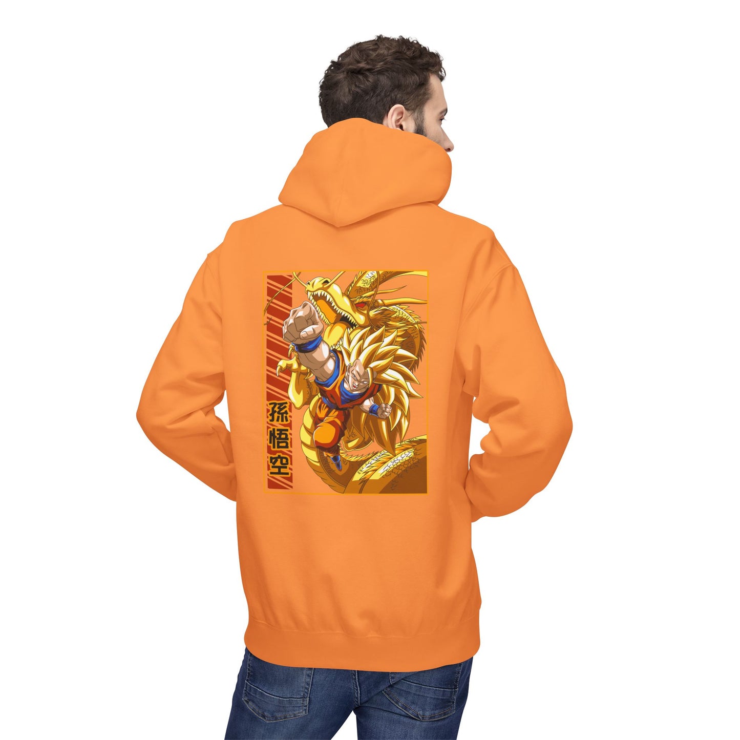 Saiyan 3 Midweight Softstyle Fleece Hoodie