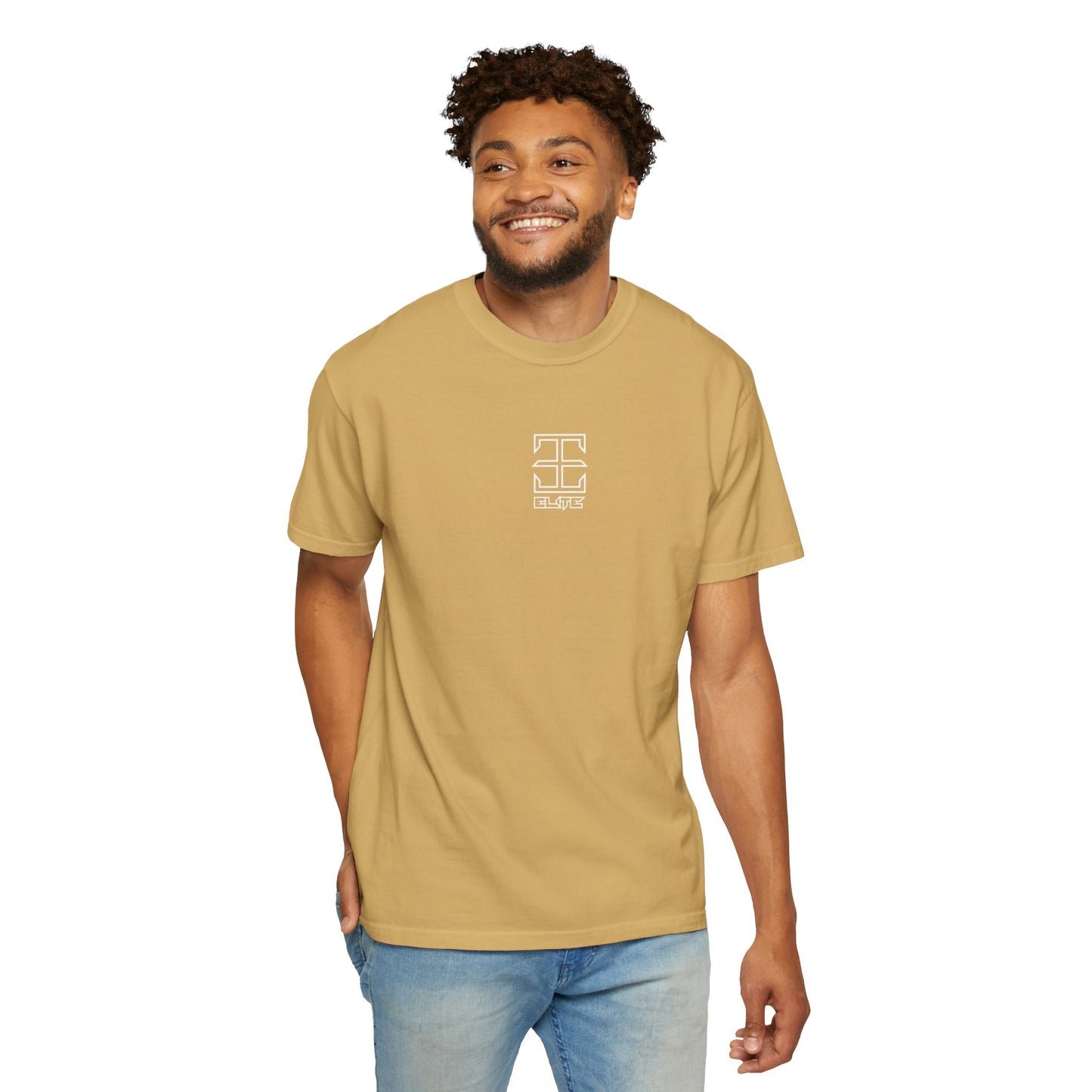 Elite monogram Garment Dyed Tee