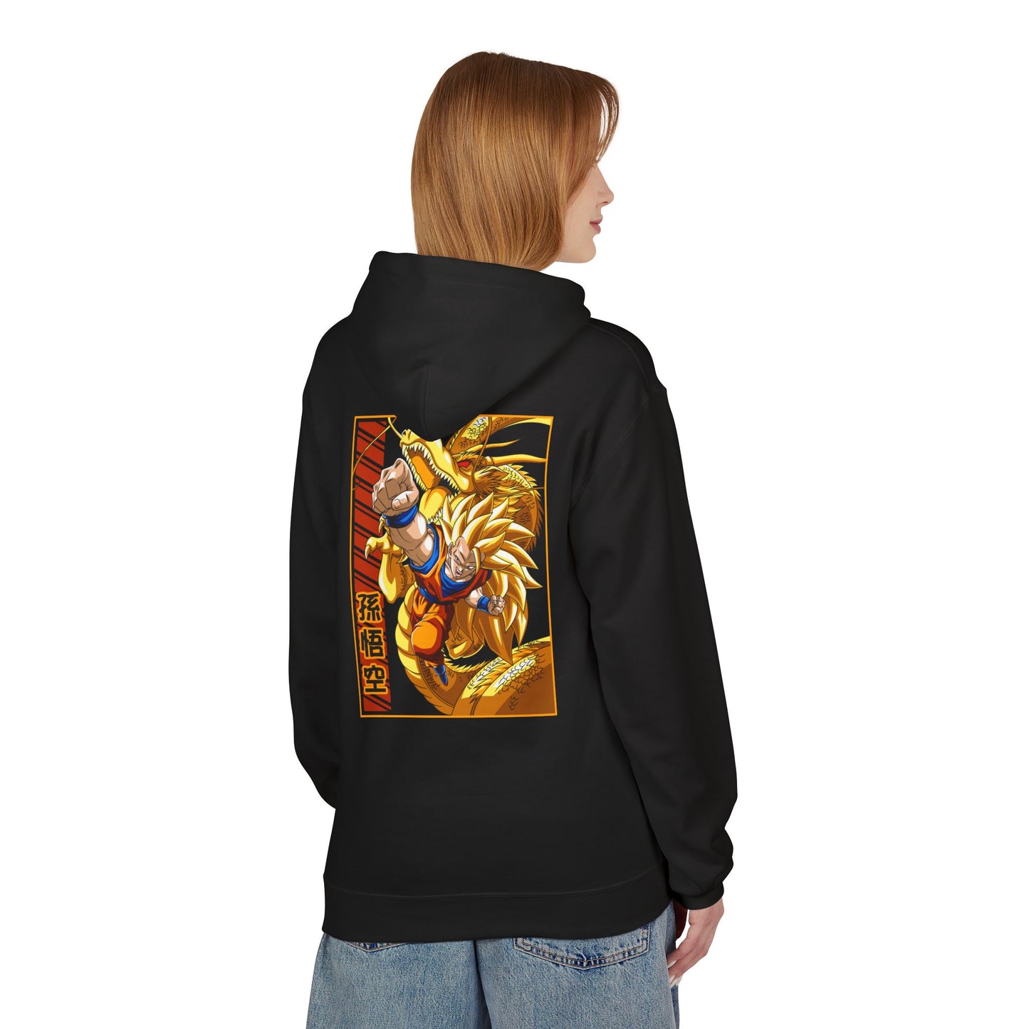 Saiyan 3 Midweight Softstyle Fleece Hoodie